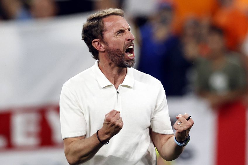 Anglia s-a calificat în finala Euro 2024 cu Gareth Southgate pe bancă. Foto: Imago