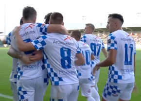 Victorie SENZAȚIONALĂ a Corvinului la Paks » 4-0 contra vicecampioanei Ungariei! Marius Lupu a reușit o „triplă”