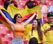 Fanii din Columbia, spectacol la Copa America