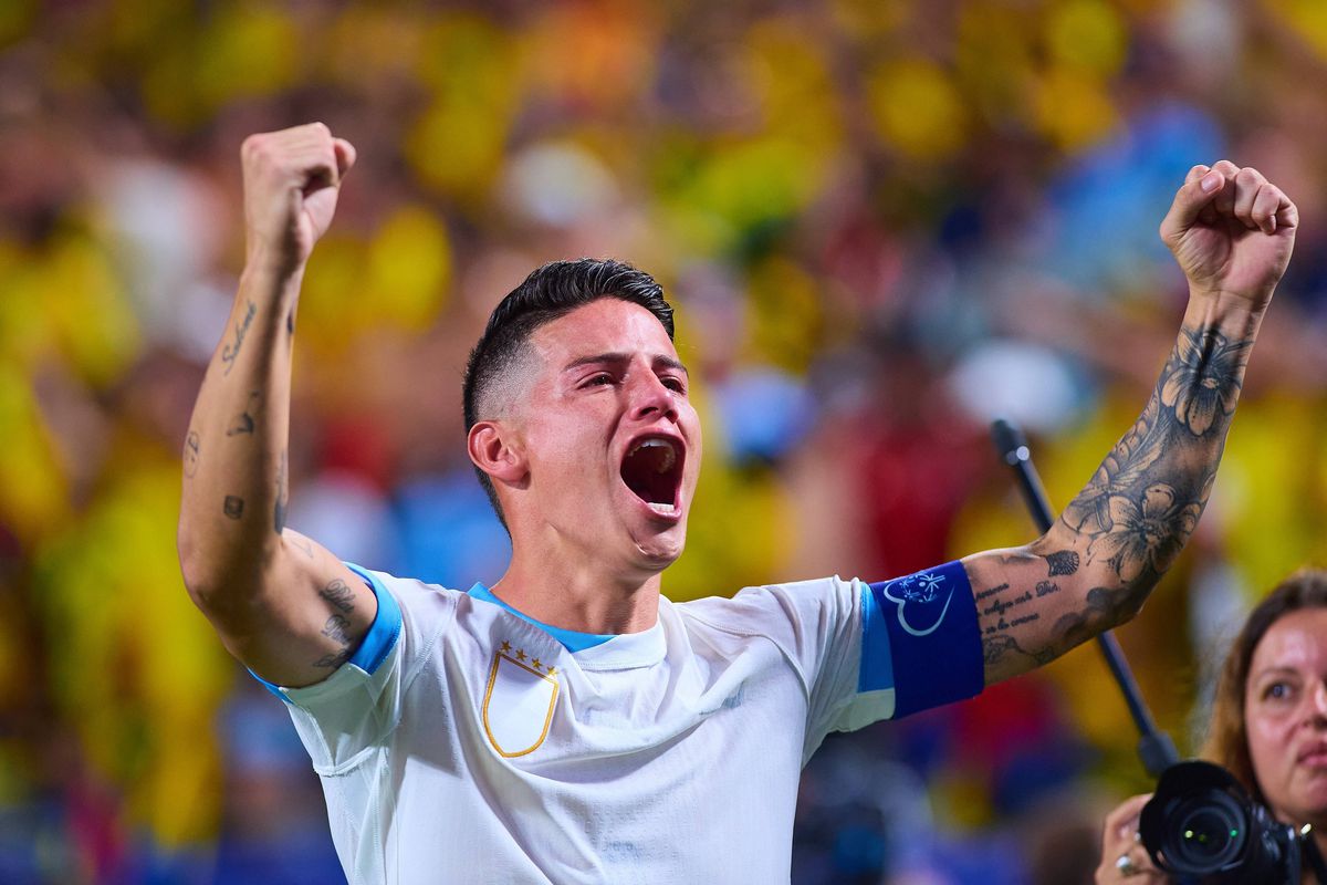 James Rodriguez, în lacrimi după calificarea Columbiei în finala Copa America