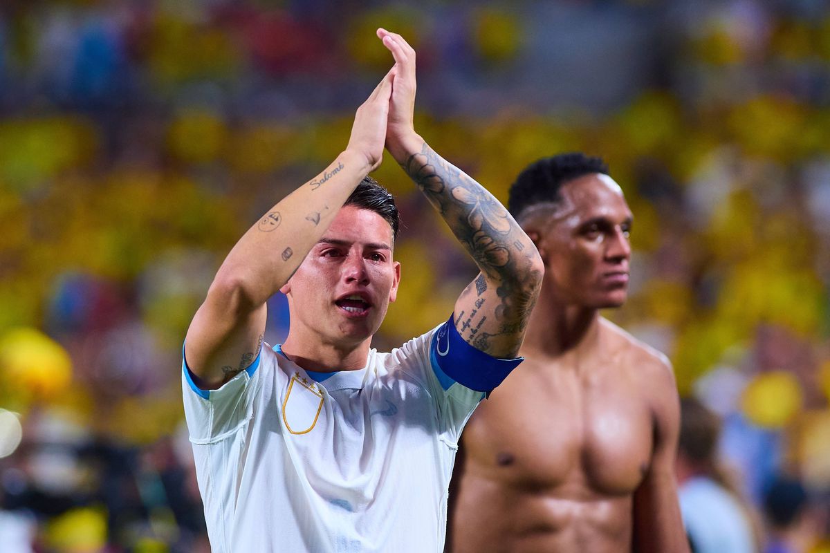 James Rodriguez, în lacrimi după calificarea Columbiei în finala Copa America