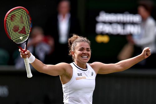 Jasmine Paolini, calificată în finală la Wimbledon 2024 Foto: Guliver/GettyImages