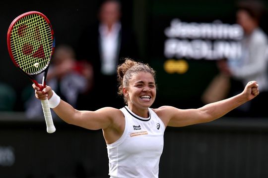 Jasmine Paolini, calificată în finală la Wimbledon 2024 Foto: Guliver/GettyImages