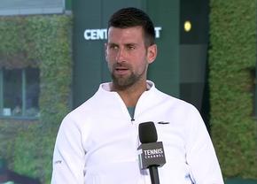 „Nu e niciodată plăcut să te califici așa” » Novak Djokovic, după retragerea adversarului de la Wimbledon
