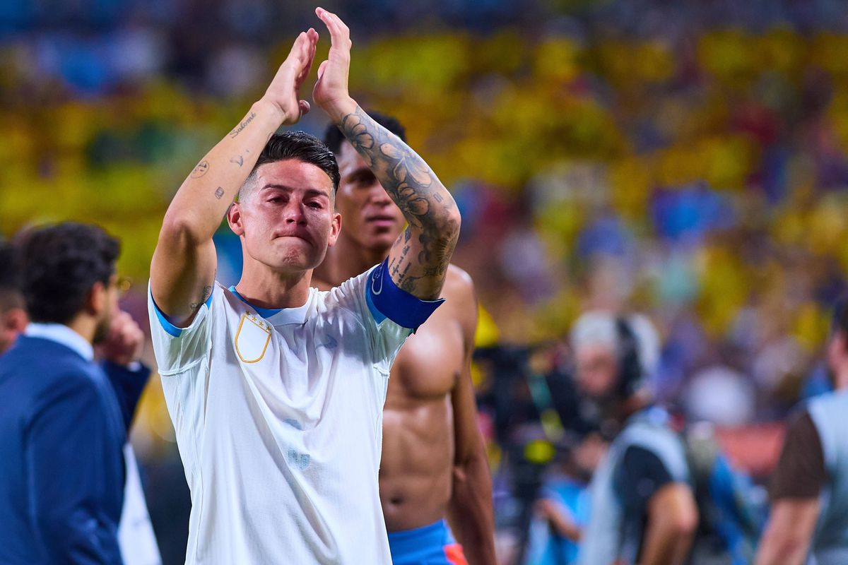 Întrebarea care l-a frânt pe James Rodriguez, imediat după calificarea în finala Copa America » Cuprins de lacrimi, a părăsit interviul