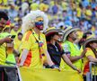 Fanii din Columbia, spectacol la Copa America