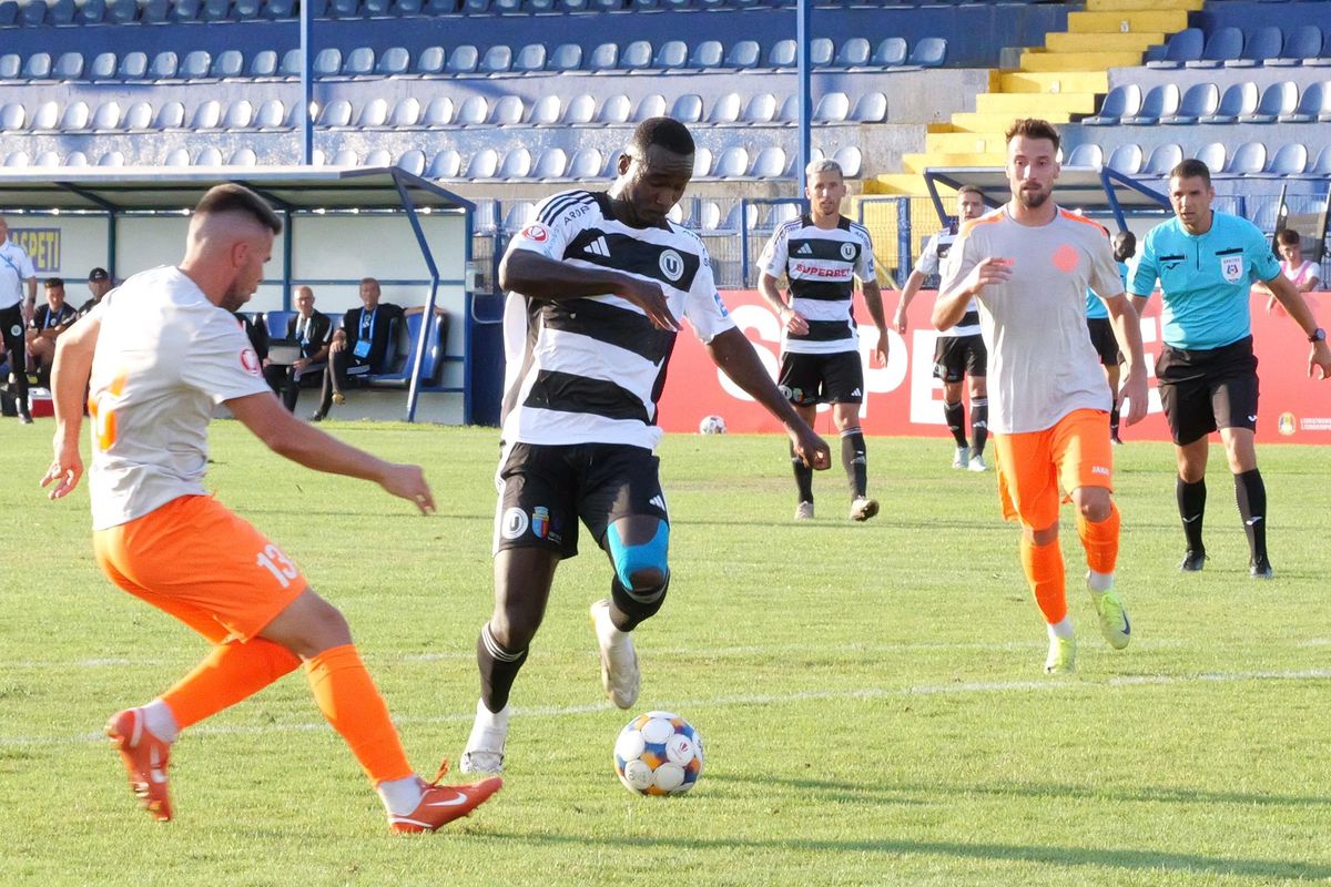 Macalou, după debutul cu gol pentru U Cluj în Superliga: „Obiectivul este să facem același lucru ca sezonul trecut”