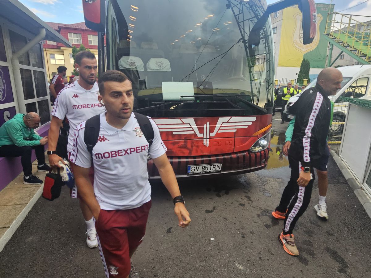 Rapid, sosire la Mioveni