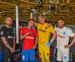 FCSB și-a prezentat noile echipamente! Târnovanu, Alibec, Bîrligea și Șut, „modelele” campioanei