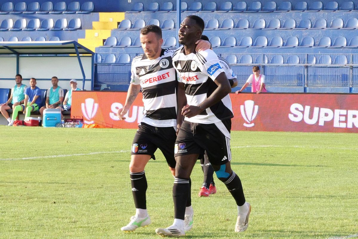 Macalou, după debutul cu gol pentru U Cluj în Superliga: „Obiectivul este să facem același lucru ca sezonul trecut”