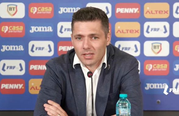 Costin Curelea, prezentat noul selecționer al României U21: „Promisiuni mari nu aș vrea să fac!” + Cum vrea să rezolve actele de indisciplină