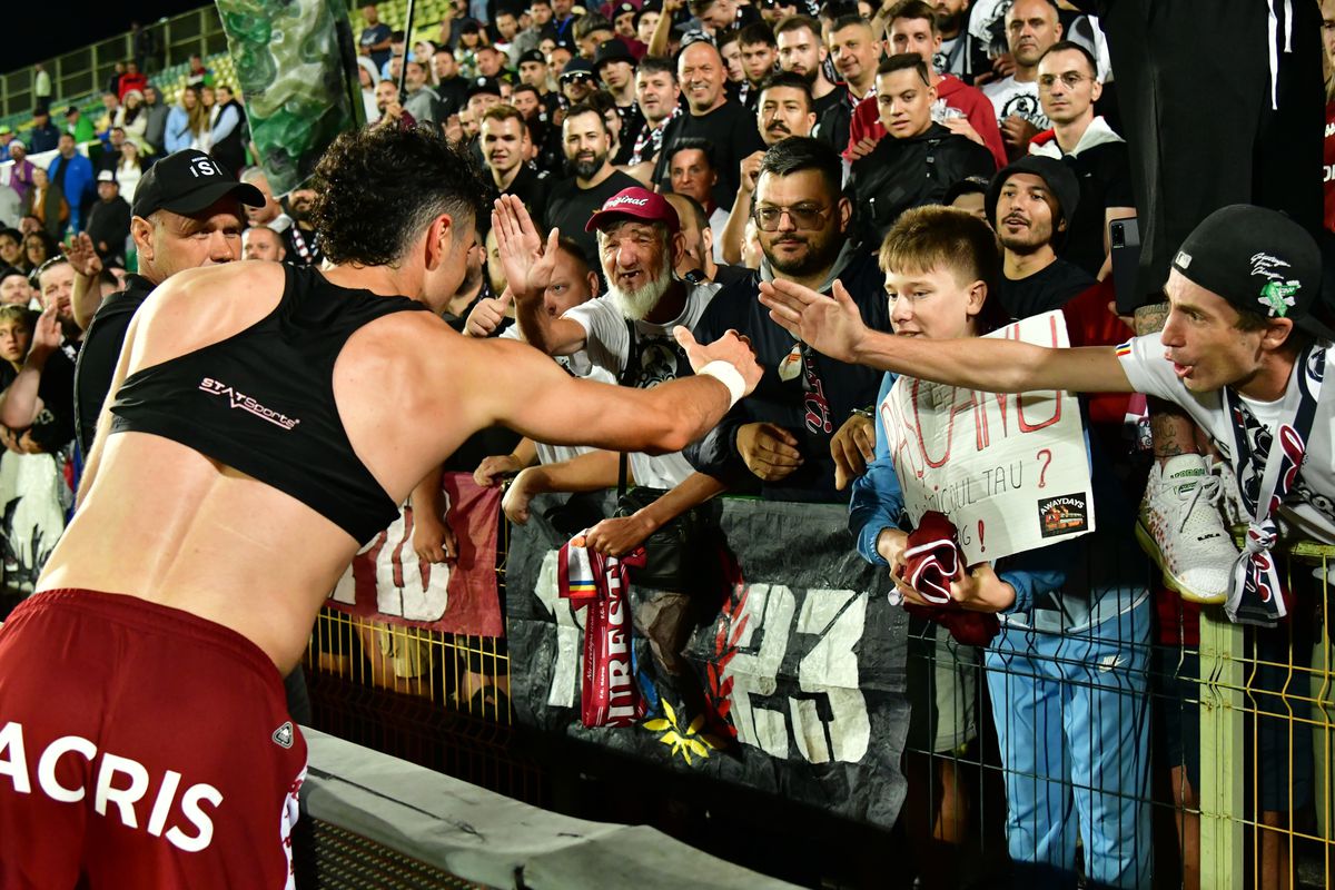 Alex Dobre a fost MVP în FC Argeș - Rapid, apoi a continuat show-ul la interviuri