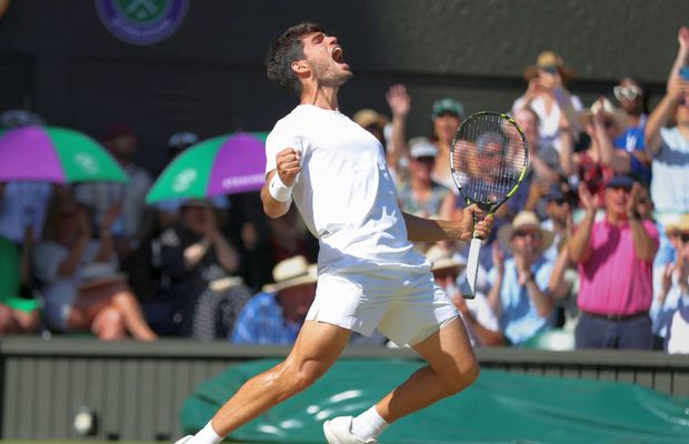 Carlos Alcaraz continuă să scrie istorie la Wimbledon: „Mă gândesc la visul meu!”