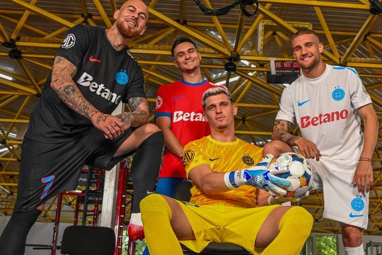 FCSB și-a prezentat echipamentele pentru sezonul 2025/2026.