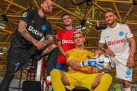 FCSB și-a prezentat noile echipamente! Târnovanu, Alibec, Bîrligea și Șut, „modelele” campioanei