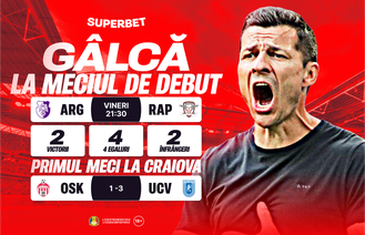 Noi începuturi și noi orizonturi în SuperLigă. Cum arată cotele pentru prima etapă
