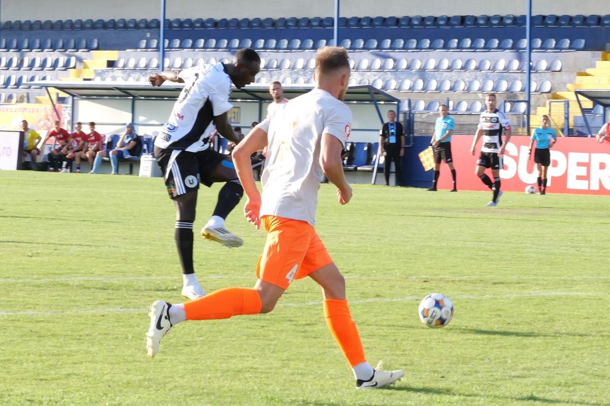 Macalou, după debutul cu gol pentru U Cluj în Superliga: „Obiectivul este să facem același lucru ca sezonul trecut”