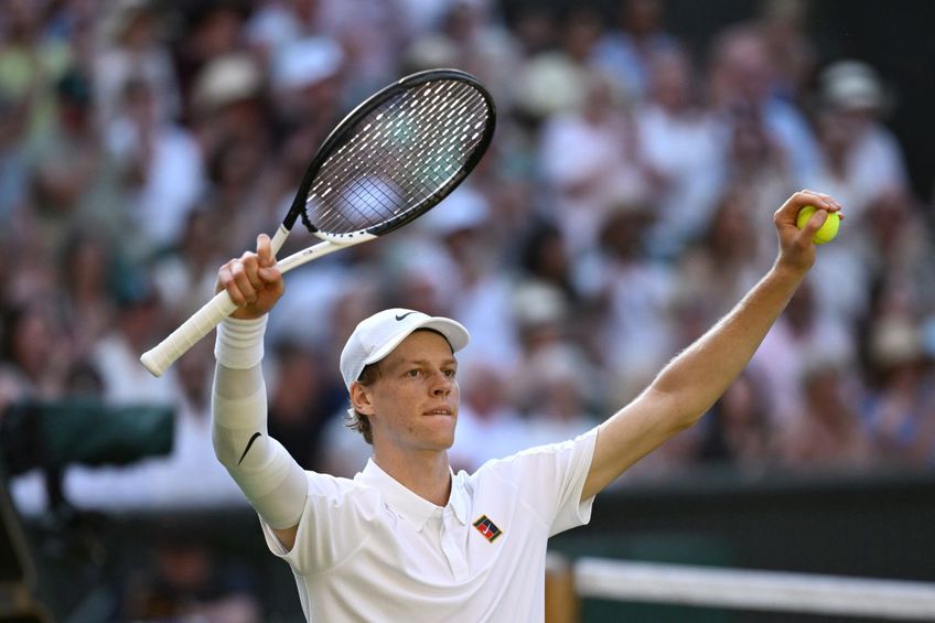 Jannik Sinner, performanță istorică după calificarea în finala de la Wimbledon » The Big 4 este de astăzi The Big 5. Foto: Getty Images
