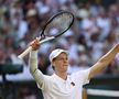 Jannik Sinner, performanță istorică după calificarea în finala de la Wimbledon » The Big 4 este de astăzi The Big 5. Foto: Getty Images