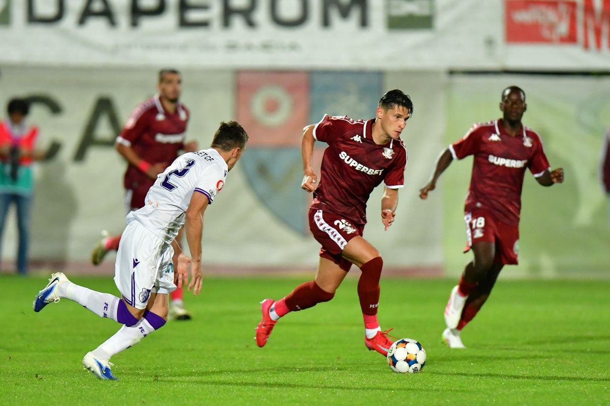 Alex Dobre a fost MVP în FC Argeș - Rapid, apoi a continuat show-ul la interviuri