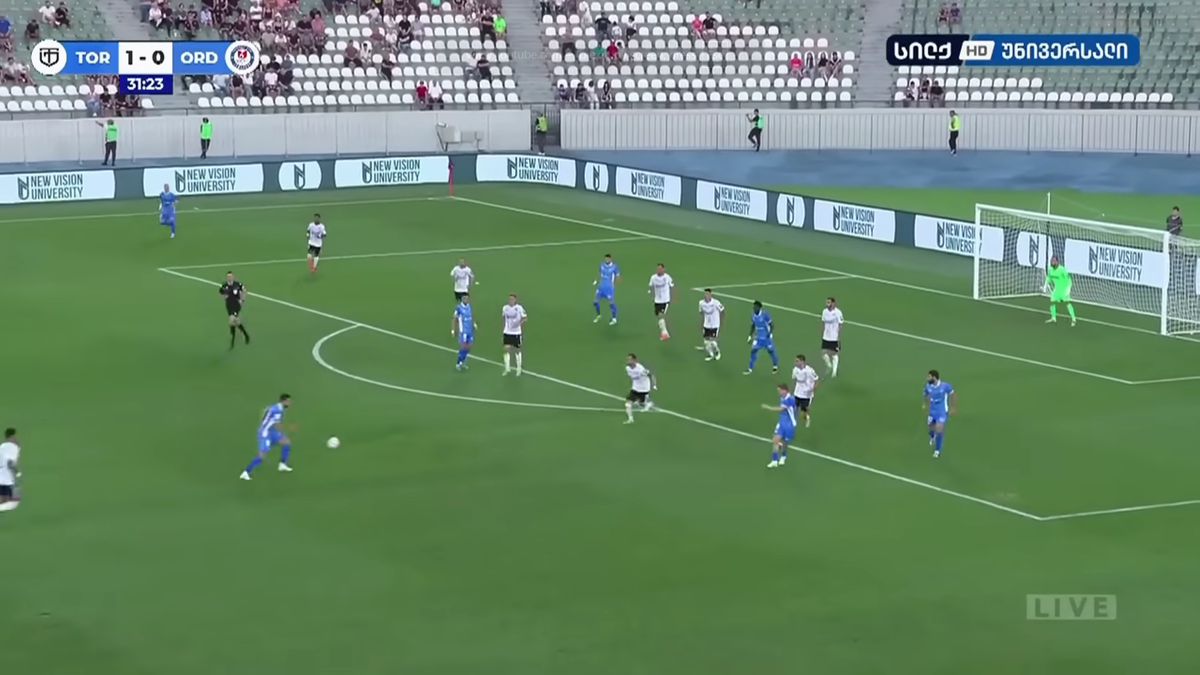 Mihai Căpățână a marcat în Torpedo Kutaisi - Ordabasy