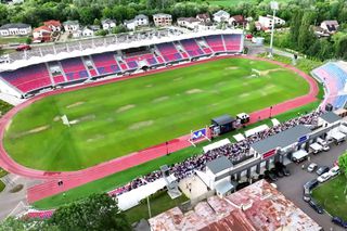 Dezastru pe stadionul din România reabilitat cu 20 de milioane de euro! Incredibil cum arată gazonul