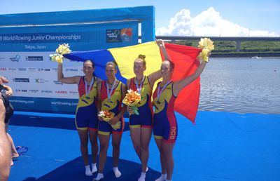 Campionatul Mondial de Canotaj Juniori de la Tokyo » O medalie de aur și alta de bronz pentru România!