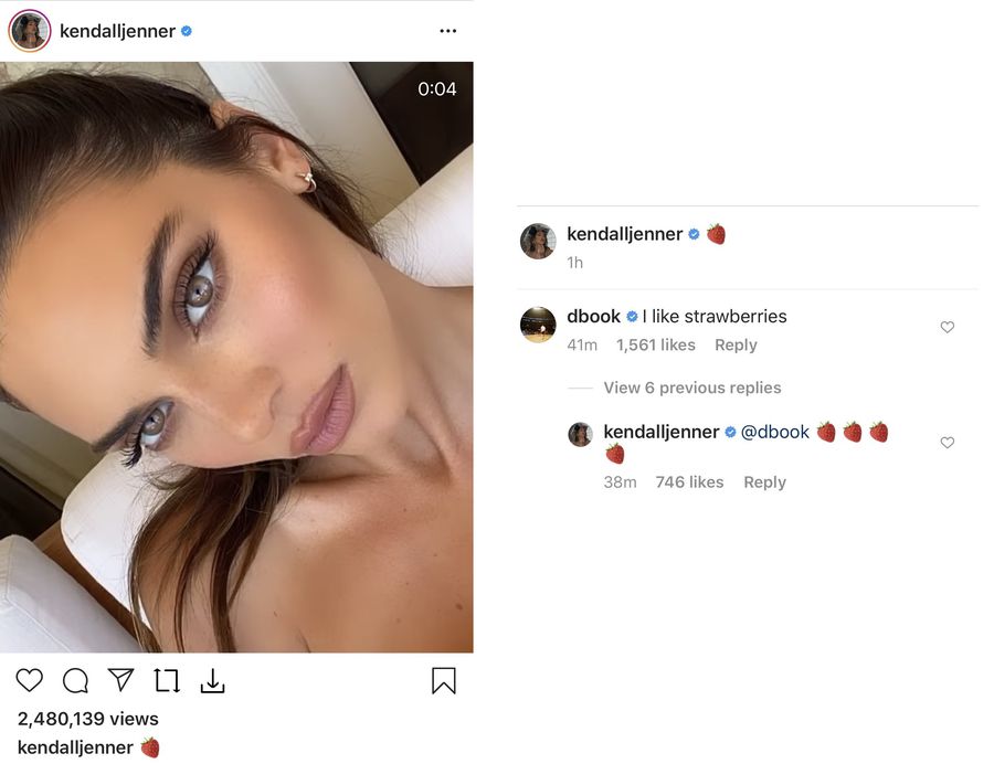 FOTO Un star din NBA, flirt pe Instagram cu celebra Kendall Jenner: „Îmi plac căpșunile”