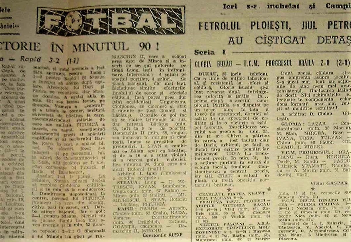 Povestea ultimului derby Rapid - Steaua din comunism: „S-au bătut parte-n parte cu Miliția. S-a jucat până a câștigat cine trebuia!”
