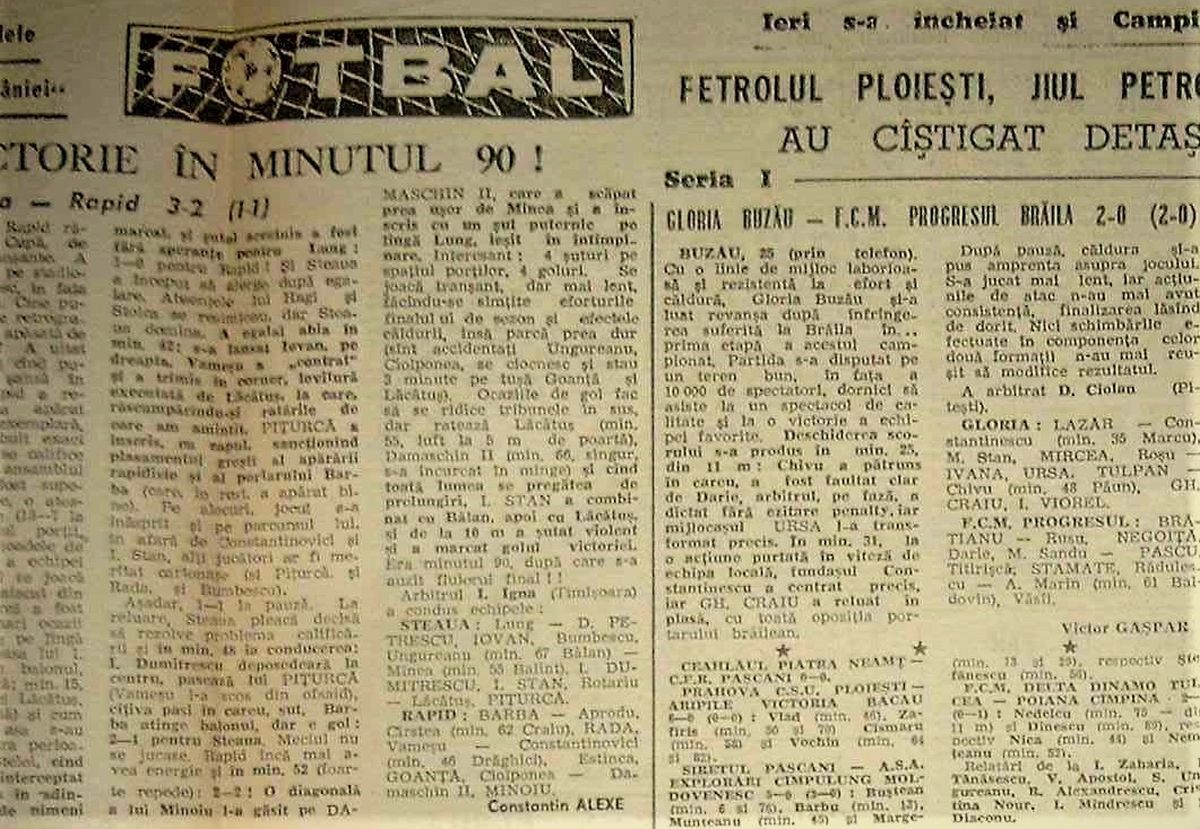 Povestea ultimului derby Rapid - Steaua din comunuism: „Galeria noastră s-a bătut parte-n parte cu Miliția! S-a jucat până a câștigat cine trebuia!”