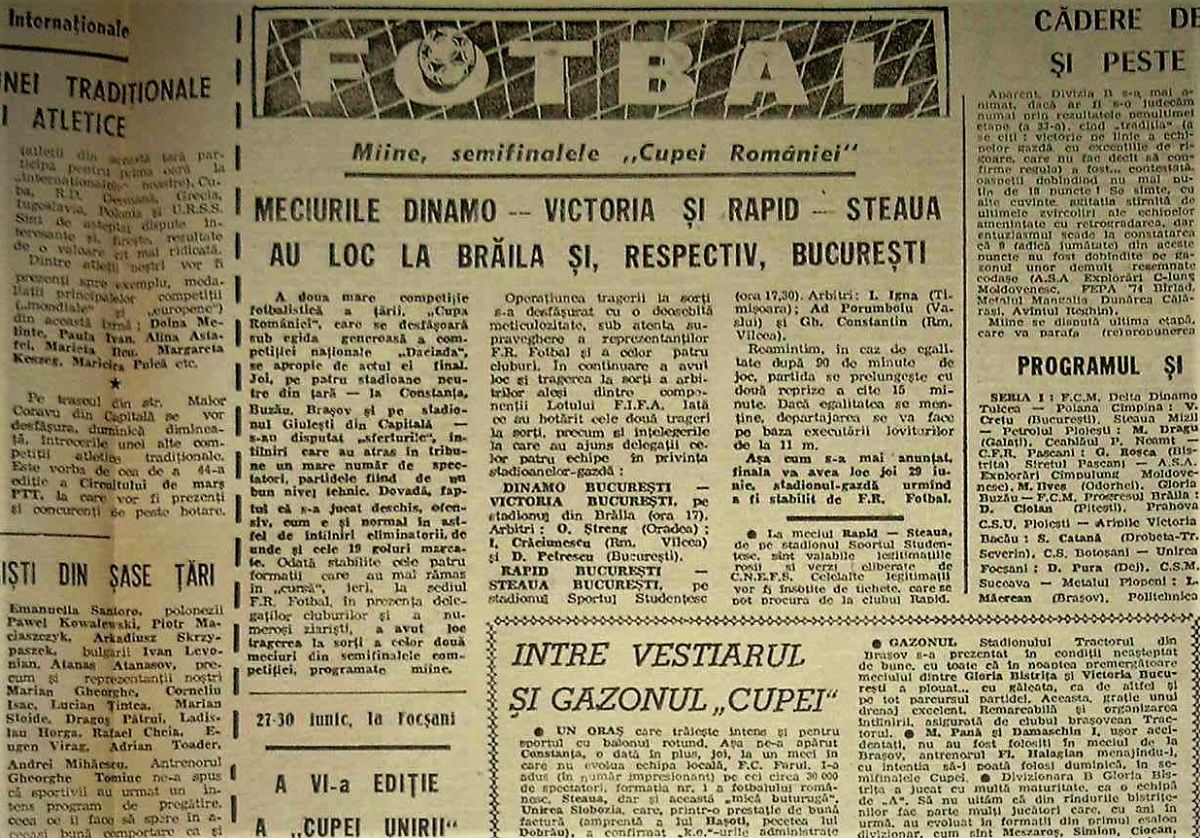 Povestea ultimului derby Rapid - Steaua din comunism: „S-au bătut parte-n parte cu Miliția. S-a jucat până a câștigat cine trebuia!”
