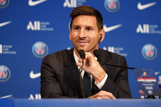 Leo Messi a susținut astăzi prima conferință de presă în calitate de jucător al lui PSG