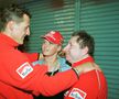 Michael Schumacher, Corinna Schumacher și Jean Todt // FOTO: Guliver/GettyImagesa