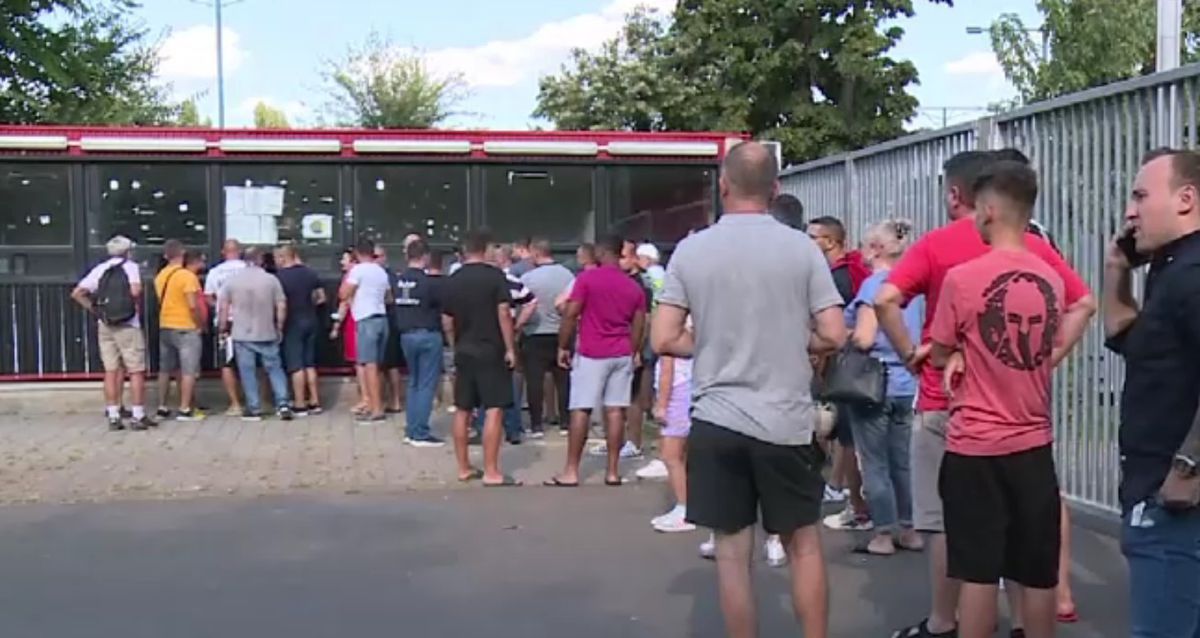 Interes uriaș pentru Rapid - FCSB! Coadă încă din prima zi la casa de bilete de la Arena Națională