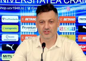 Mirel Rădoi, entuziasmat după prima victorie la Universitatea Craiova: „Sentimentul a fost la fel ca la națională!”