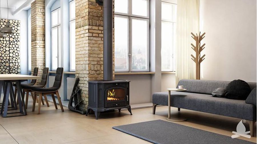 Nu arunca cu bani pe sobe la mână a 2-a doar pentru aspect, și alege noile sobe cu design rustic din fabrică!