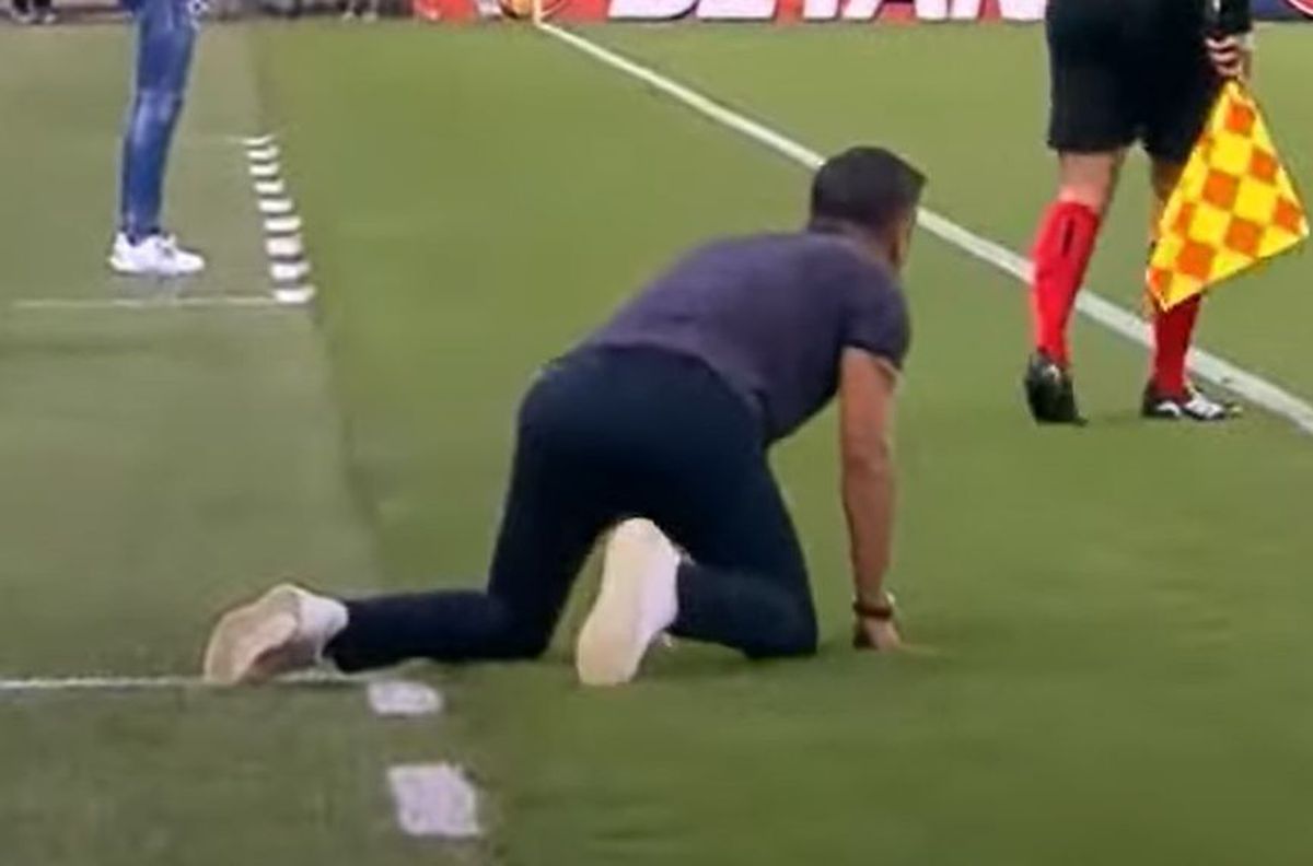 Vulcanul Dică » Faza care l-a lăsat în genunchi pe tehnicianul FCSB