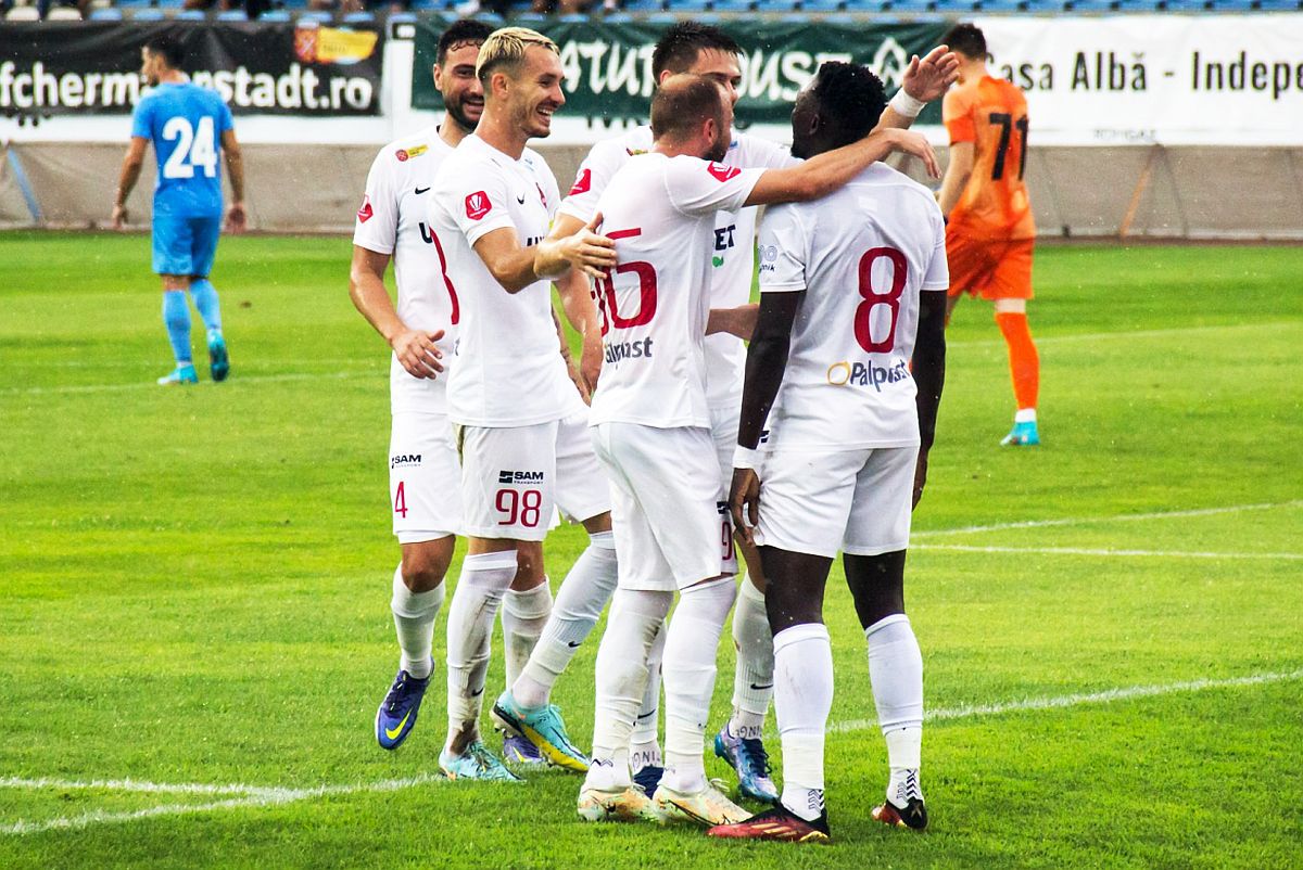 FC Hermannstadt a învins în prelungiri CFR Cluj, în ultimul meci al anului