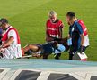 Marin Dună (56 de ani), antrenorul din acte al celor de la FC Voluntari, a oferit informații despre accidentarea teribilă suferită de George Merloi (23 de ani).