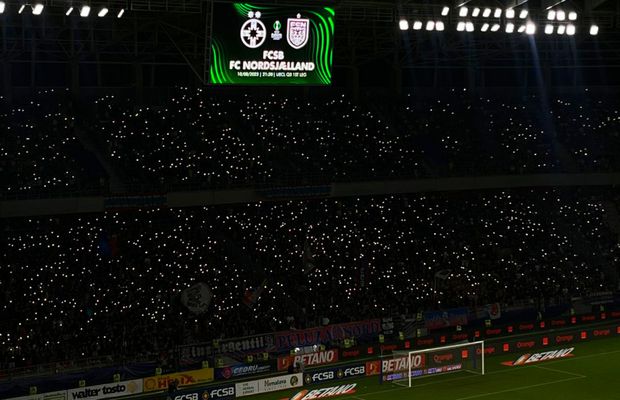 „Ghencea din nou pe harta europeană” » 5 lucruri care nu s-au văzut la TV, de la partida FCSB - Nordsjaelland: Revanșa organizatorilor, show spectaculos de lumini + Ironii pentru CSA Steaua