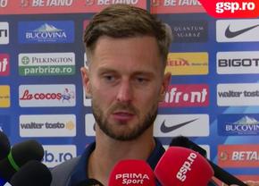 Djokovic a vorbit despre faza în care FCSB a cerut penalty: „M-a împins acolo, am pierdut balansul!”