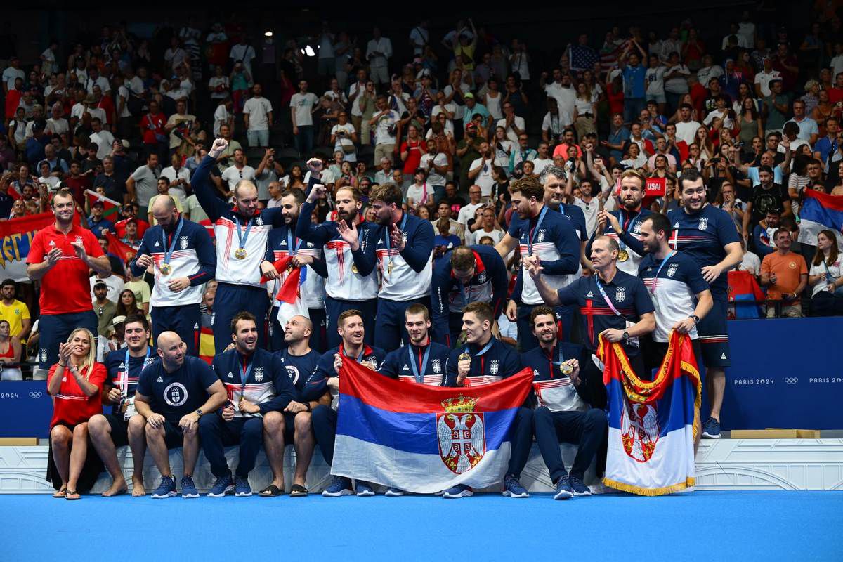 FABULOS » Serbia a câştigat al treilea titlu olimpic consecutiv la polo masculin! 7 medalii olimpice în ultimii 24 de ani