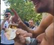 Imagini FABULOASE cu Nikola Jokic, la câteva ore după ce a primit medalia de la Jocurile Olimpice » Într-un maiou alb și cu berea în mână, s-a întors la marea dragoste