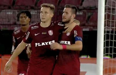 Louis Munteanu a marcat primul gol la CFR Cluj » Incredibil ce s-a întâmplat un minut mai târziu