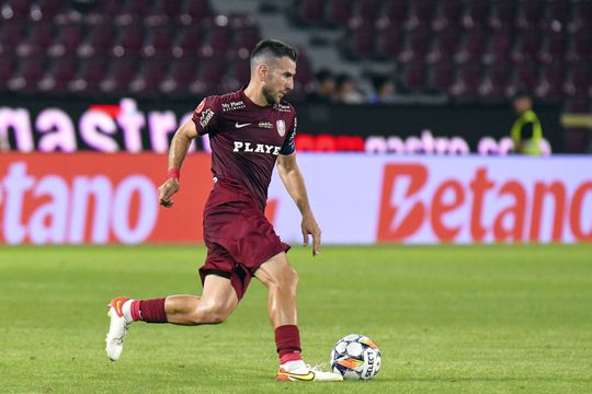 Adrian Păun, mijlocașul lui CFR Cluj/ foto Imago Images