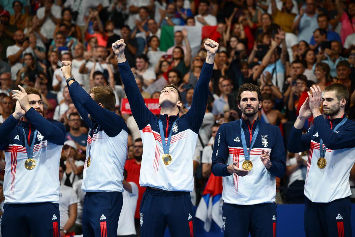 FABULOS » Serbia a câştigat al treilea titlu olimpic consecutiv la polo masculin! 7 medalii olimpice în ultimii 24 de ani