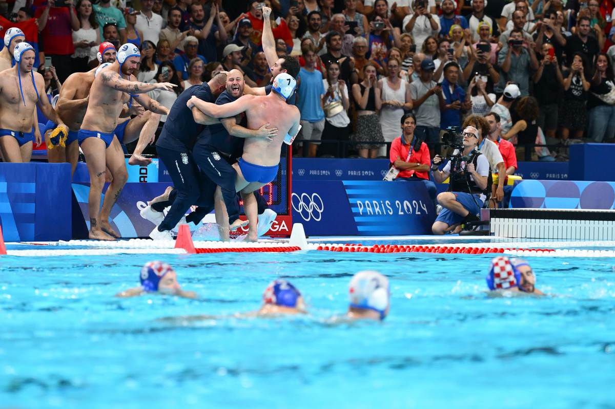 Serbia, campioană olimpică polo masculin