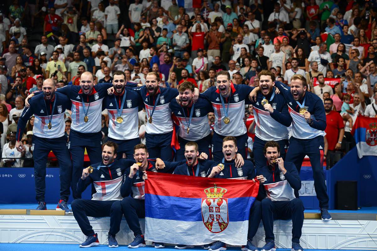 Serbia, campioană olimpică polo masculin