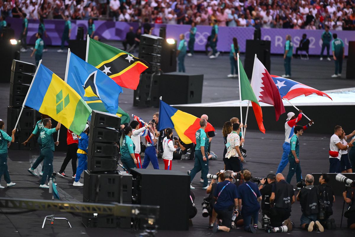 Ceremonia de închidere a Jocurile Olimpice » Imagini surprinse de Raed Krishan, fotoreporterul GSP, pe Stade de France