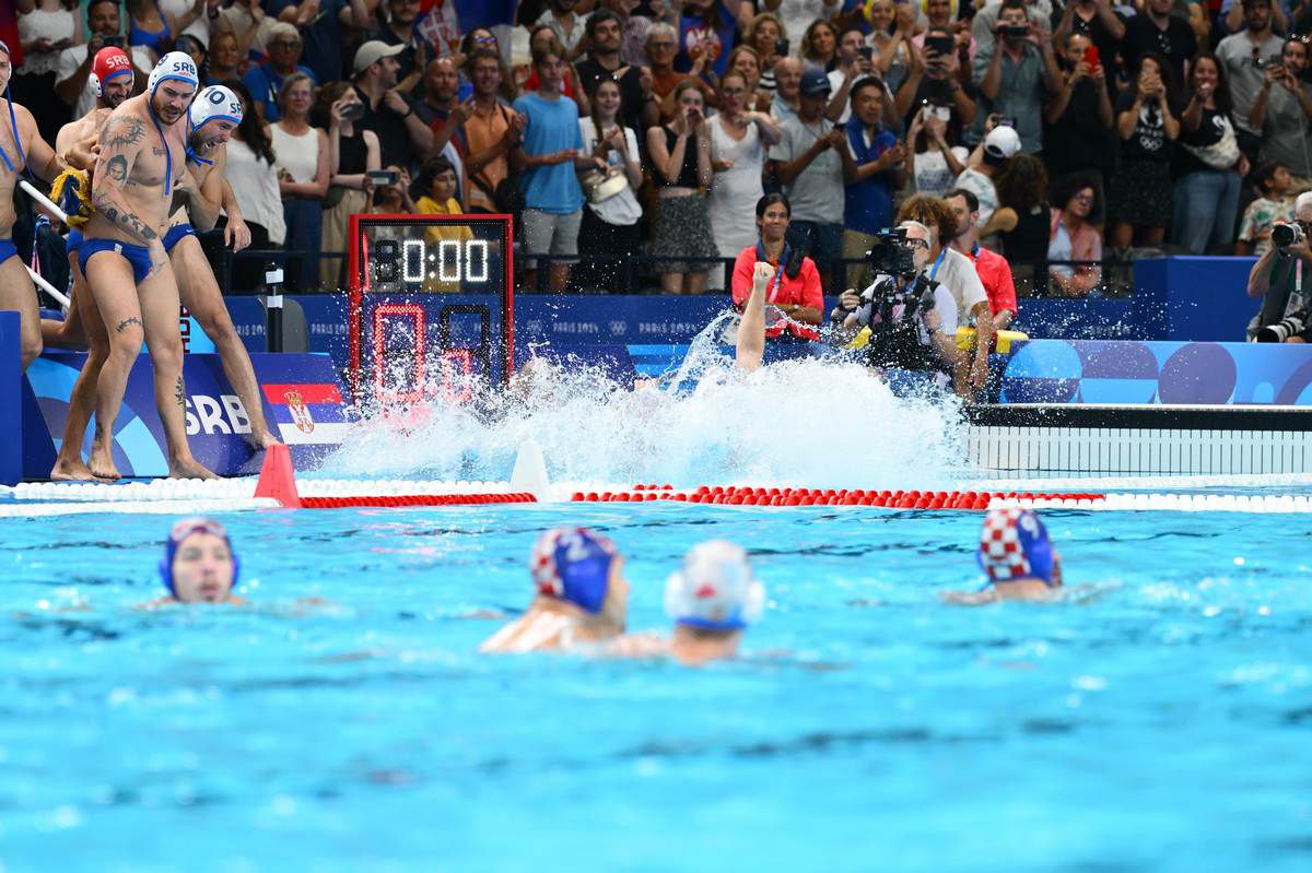 FABULOS » Serbia a câştigat al treilea titlu olimpic consecutiv la polo masculin! 7 medalii olimpice în ultimii 24 de ani